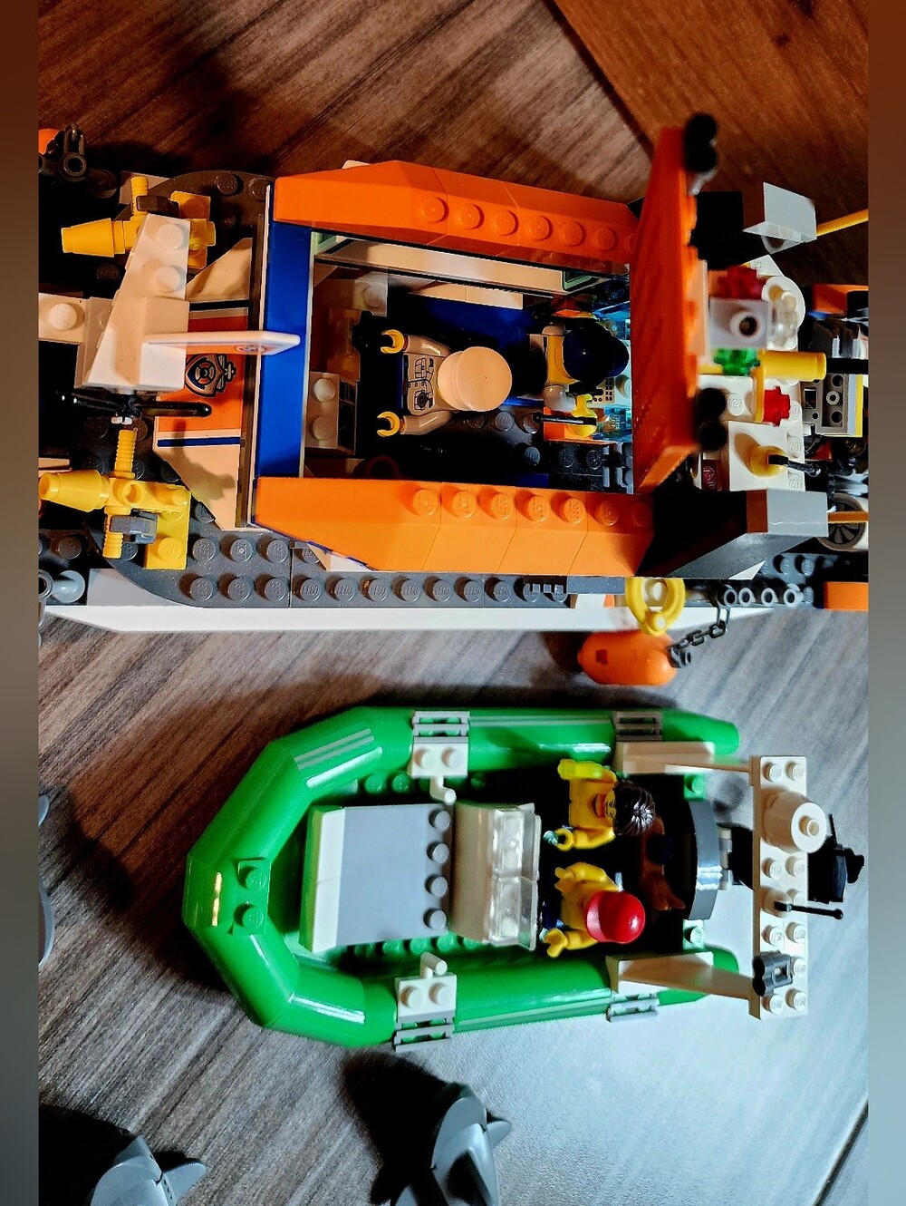 💥 LEGO City 60014 Coast Guard Patrol Vessel Helicopter & Sub Lot 💥 - Picture 5 of 17